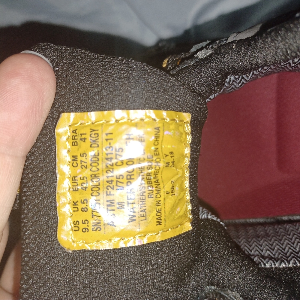 Mens Sketchers Steeltoe Work Shoes 9.5. Used but still in very great condition. - Picture 5 of 8